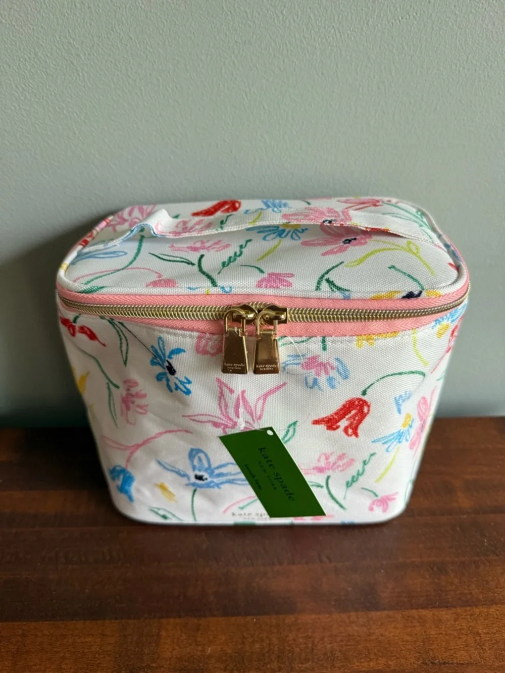 KATE SPADE Insulated Lunch Tote Joyful Garden